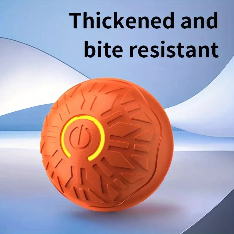 Smart Dog Toy Ball Automatic Interactive Pet Electronic Rolling USB Rechargeable Moving Bouncing for Puppy to Large dog Chew Toy Brinira