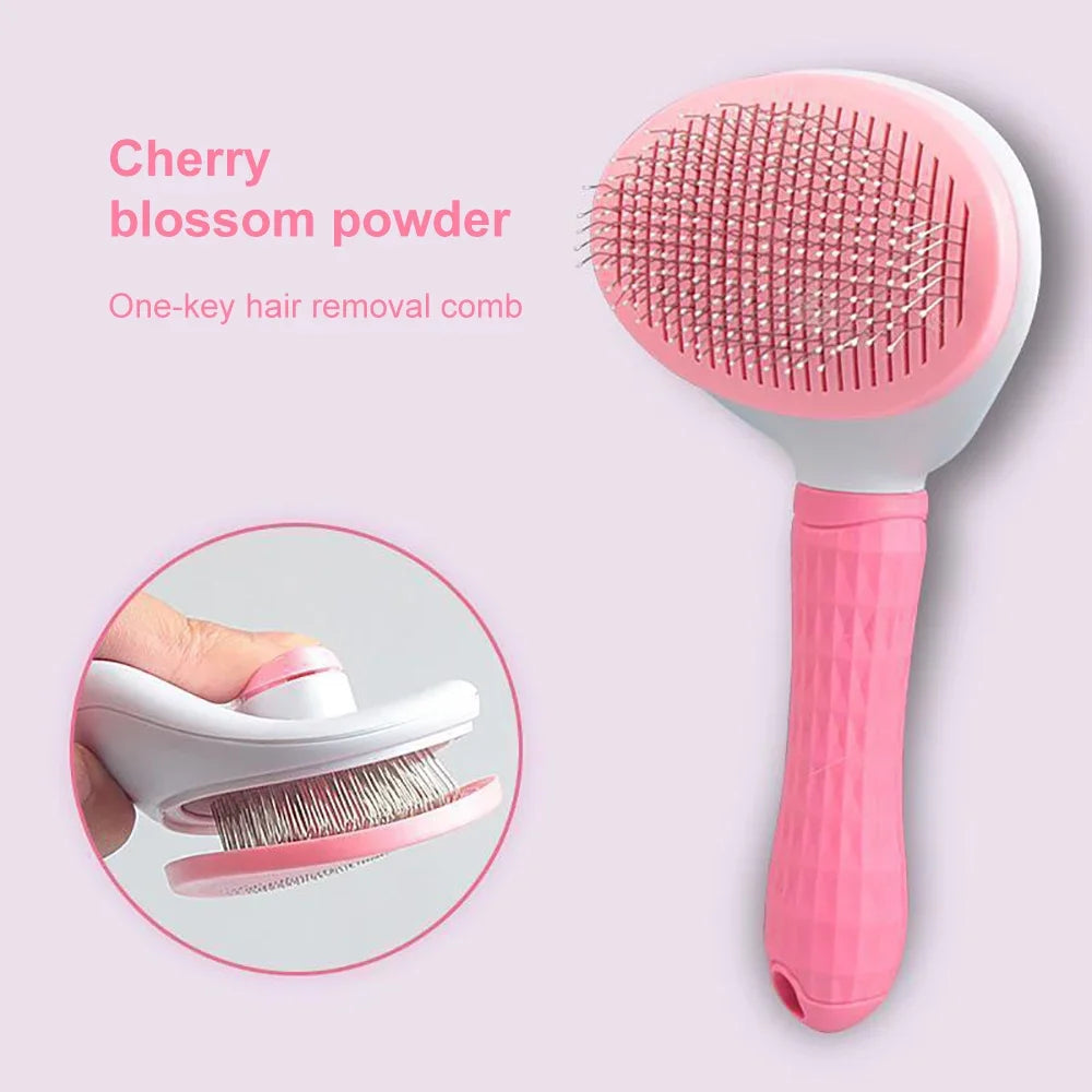 Dog Hair Remover Brush Cat Dog Hair Grooming And Care Comb For Long Hair Dog Pet Removes Hairs Cleaning Bath Brush Dog Supplies Brinira