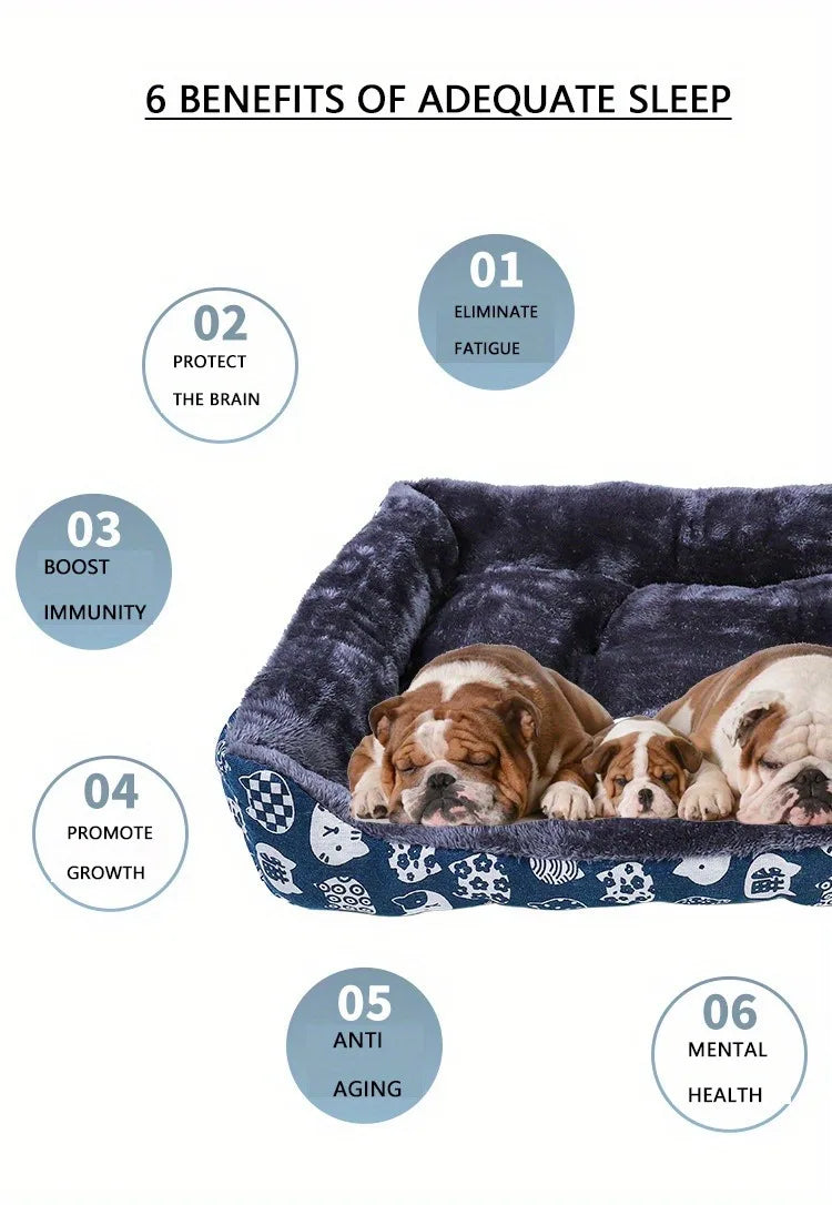 Pet Dog Bed Sofa Mats Winter Pet Products Coussin Chien Accessories Dogs Basket Supplies For Large Medium Small House Cat Bed Brinira