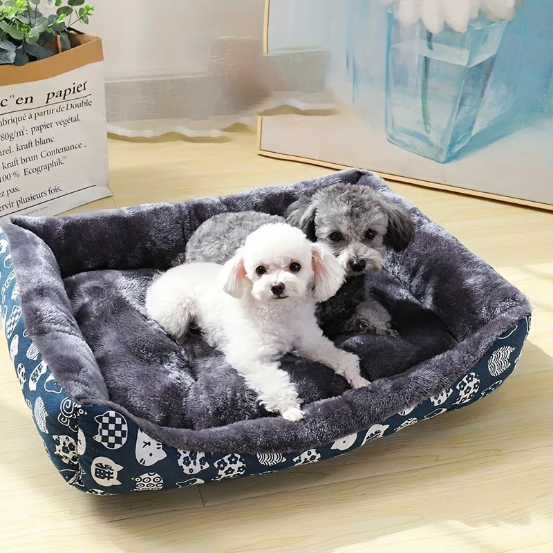 Pet Dog Bed Sofa Mats for Winter Comfort and Style