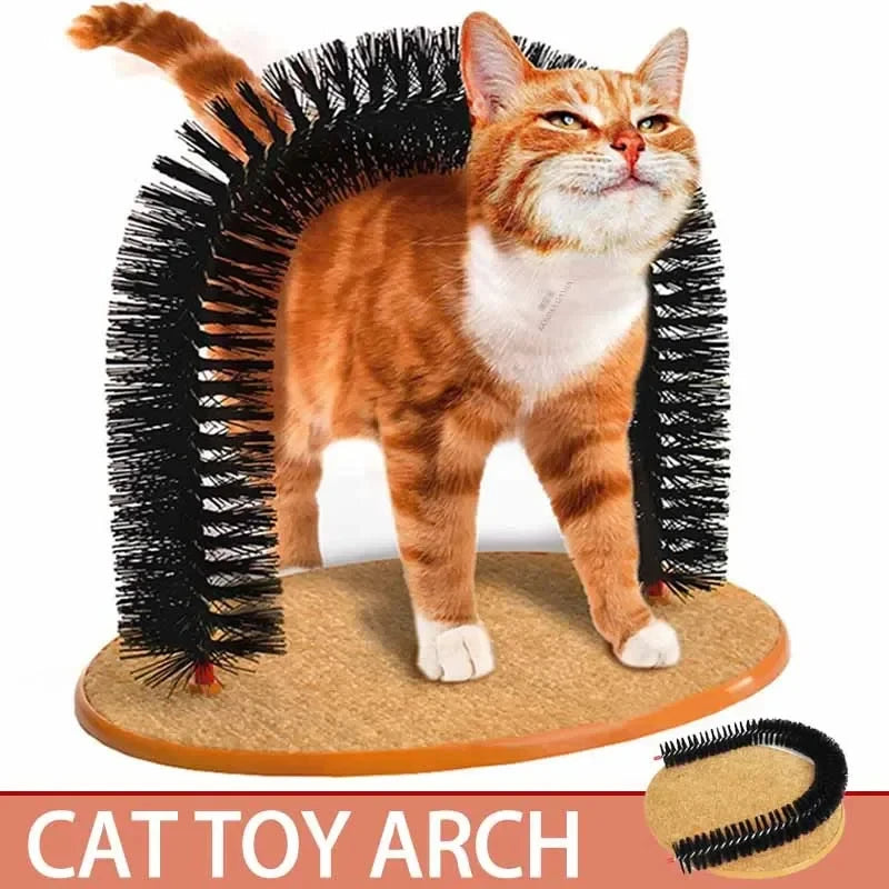 Cat Grooming Toy for Effortless Fur Maintenance and Playtime Fun