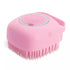 Pet Dog Cat Bath Brush 2-in-1 Pet SPA Massage Comb Soft Silicone Pet Shower Hair Grooming Cmob Dog Cleaning Tool Pet Supplies Brinira