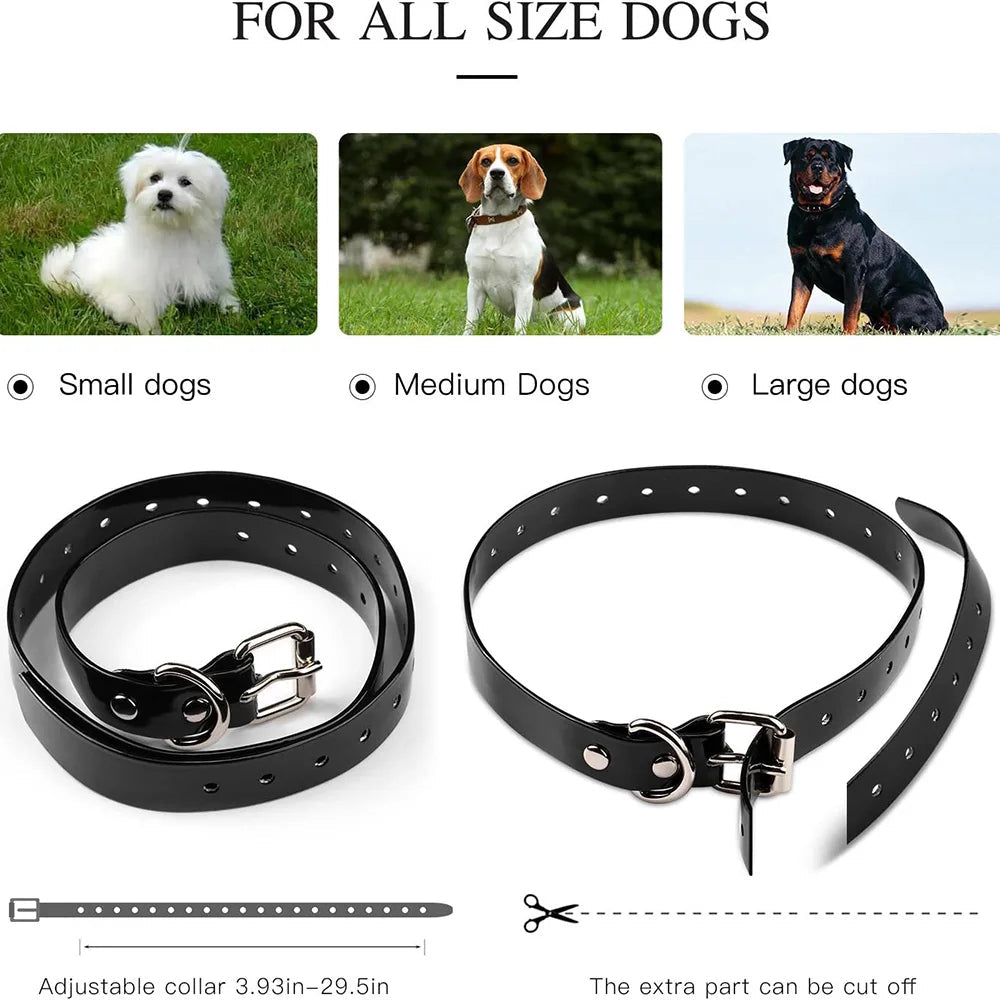 800m Digital Dog Training Collar Waterproof Rechargeable Remote Control Pet with LCD Display for All Size Shock Vibration Sound Brinira