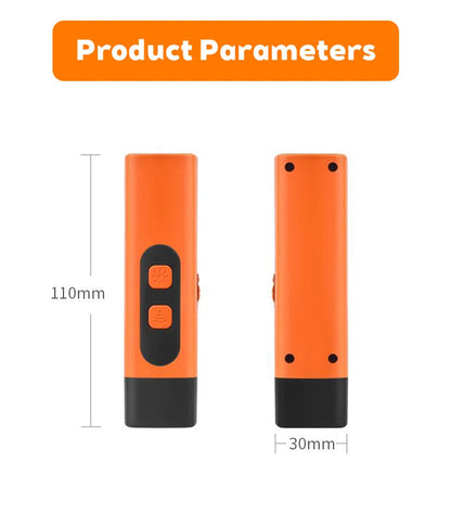 New Pet Dog Repeller Ultrasonic Dog Training Device Rechargeable Anti Dog Bark Stop-Barking Deterrent Device With LED Flashlight Brinira