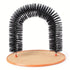 Cat Toy Arch Self Groome Pamper Feline with A Massage Grooming Rubbing Brush with Scratching Pad Toy for Cats Interactive Toys Brinira