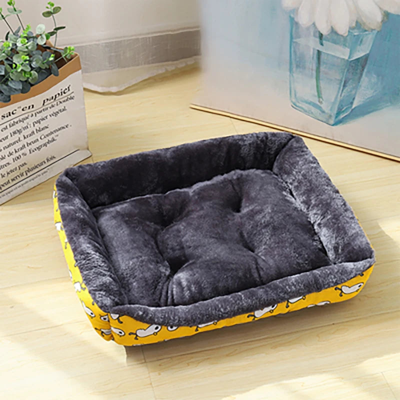 Pet Dog Bed Sofa Mats Winter Pet Products Coussin Chien Accessories Dogs Basket Supplies For Large Medium Small House Cat Bed Brinira