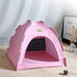 Foldable Cat House Pet Tent Four Seasons Universal Cat and Dog Pet Nest Summer Cool Mat Outdoor Portable Foldable Breathable Brinira