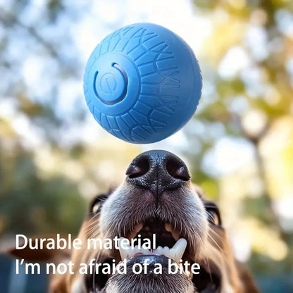 Smart Dog Toy Ball Automatic Interactive Pet Electronic Rolling USB Rechargeable Moving Bouncing for Puppy to Large dog Chew Toy Brinira
