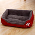 Black Dog Bed Plush Sleeping Bed for Large, Medium and Small Dogs, Non-Slip and Bite-Resistant Pet Sleeping Mat Brinira
