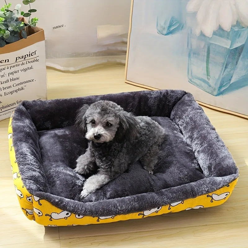 Pet Dog Bed Sofa Mats Winter Pet Products Coussin Chien Accessories Dogs Basket Supplies For Large Medium Small House Cat Bed Brinira