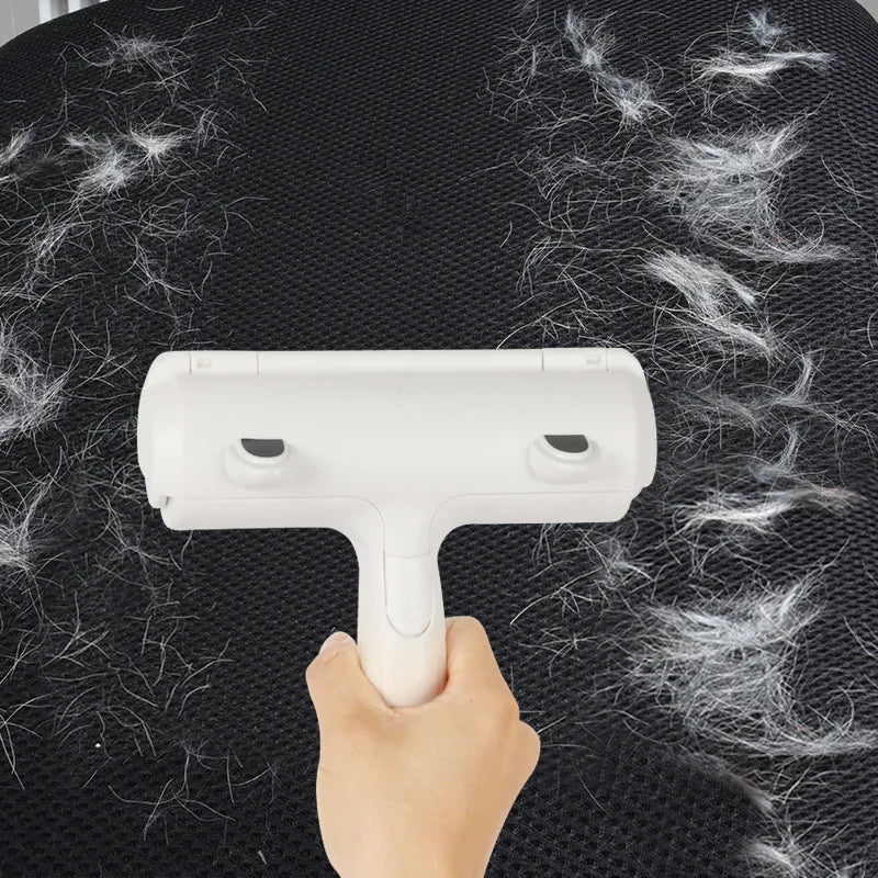 Cat Dog Hair Remover for Couch Furniture Carpet Car Seat Reusable Roller Pet Fur Removal Tool Brinira