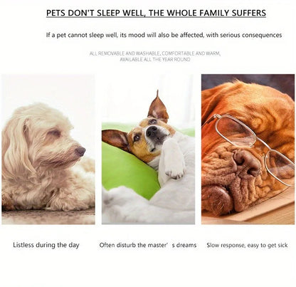 Pet Dog Bed Sofa Mats Winter Pet Products Coussin Chien Accessories Dogs Basket Supplies For Large Medium Small House Cat Bed Brinira