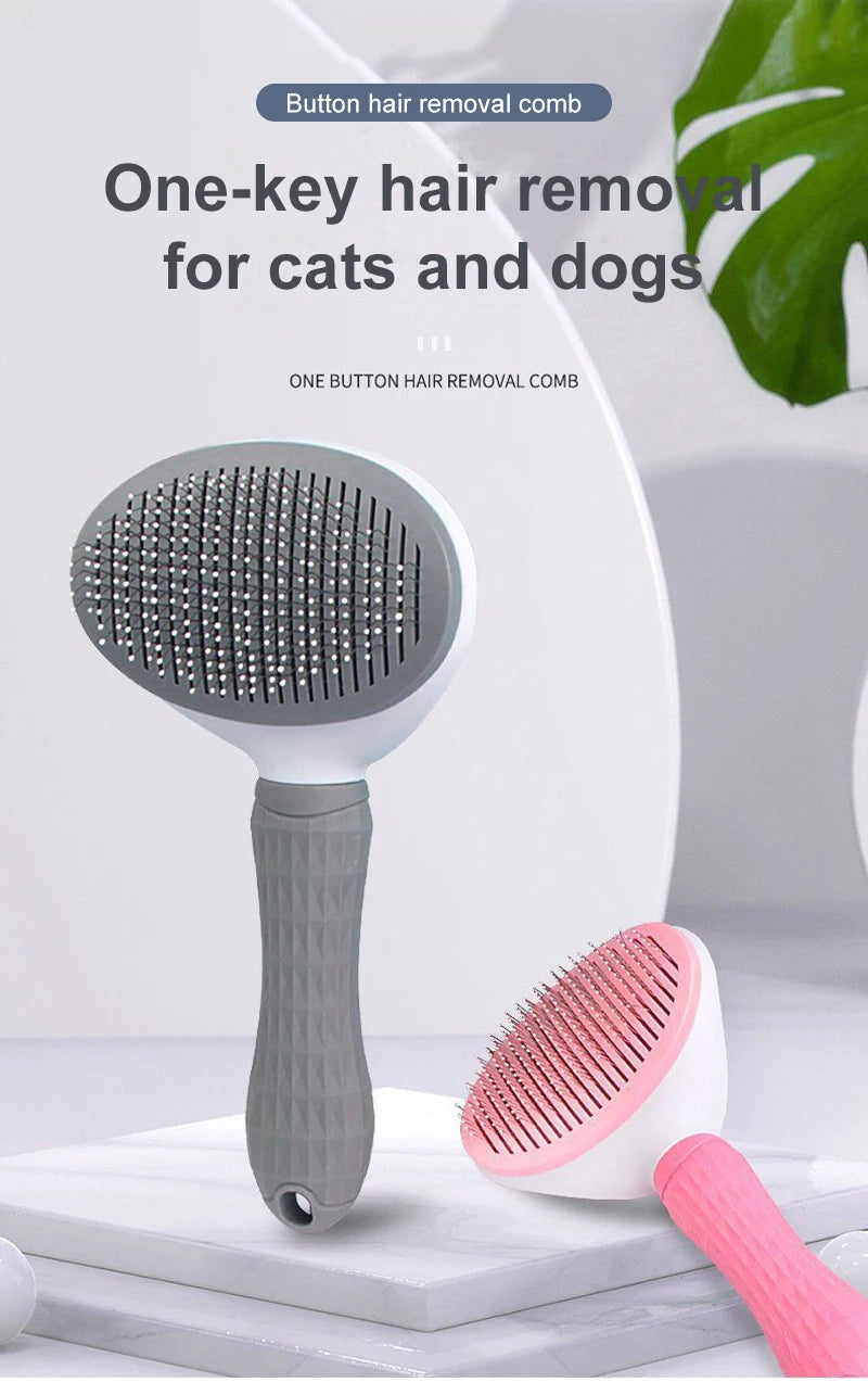Dog Hair Remover Brush Cat Dog Hair Grooming And Care Comb For Long Hair Dog Pet Removes Hairs Cleaning Bath Brush Dog Supplies Brinira