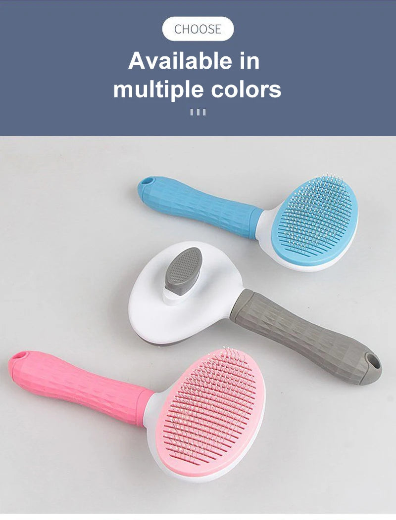 Dog Hair Remover Brush Cat Dog Hair Grooming And Care Comb For Long Hair Dog Pet Removes Hairs Cleaning Bath Brush Dog Supplies Brinira