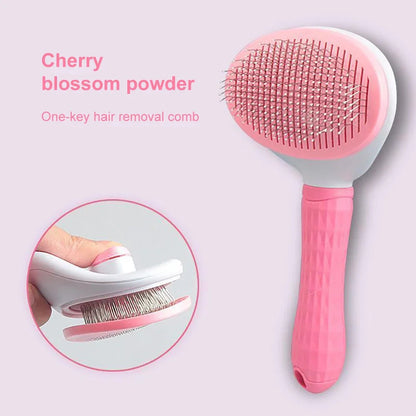 Dog Hair Remover Brush Cat Dog Hair Grooming And Care Comb For Long Hair Dog Pet Removes Hairs Cleaning Bath Brush Dog Supplies Brinira