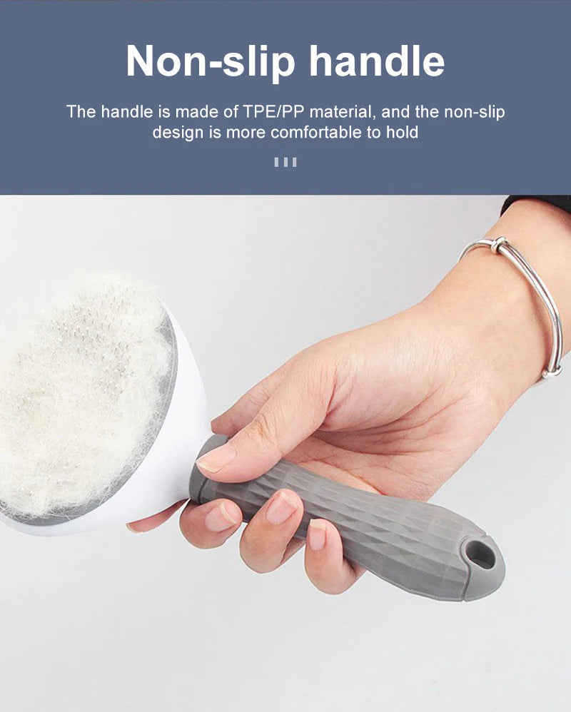 Dog Hair Remover Brush Cat Dog Hair Grooming And Care Comb For Long Hair Dog Pet Removes Hairs Cleaning Bath Brush Dog Supplies Brinira