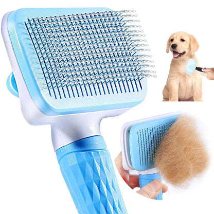 Dog Hair Remover Brush Cat Dog Hair Grooming And Care Comb For Long Hair Dog Pet Removes Hairs Cleaning Bath Brush Dog Supplies Brinira