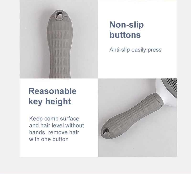 Dog Hair Remover Brush Cat Dog Hair Grooming And Care Comb For Long Hair Dog Pet Removes Hairs Cleaning Bath Brush Dog Supplies Brinira