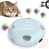INKZOO Cat Toys, Interactive Cat Toys for Indoor Cats,  Smart Interactive Kitten Toy, Automatic 7 Holes Mice Whack-A-Mole Brinira
