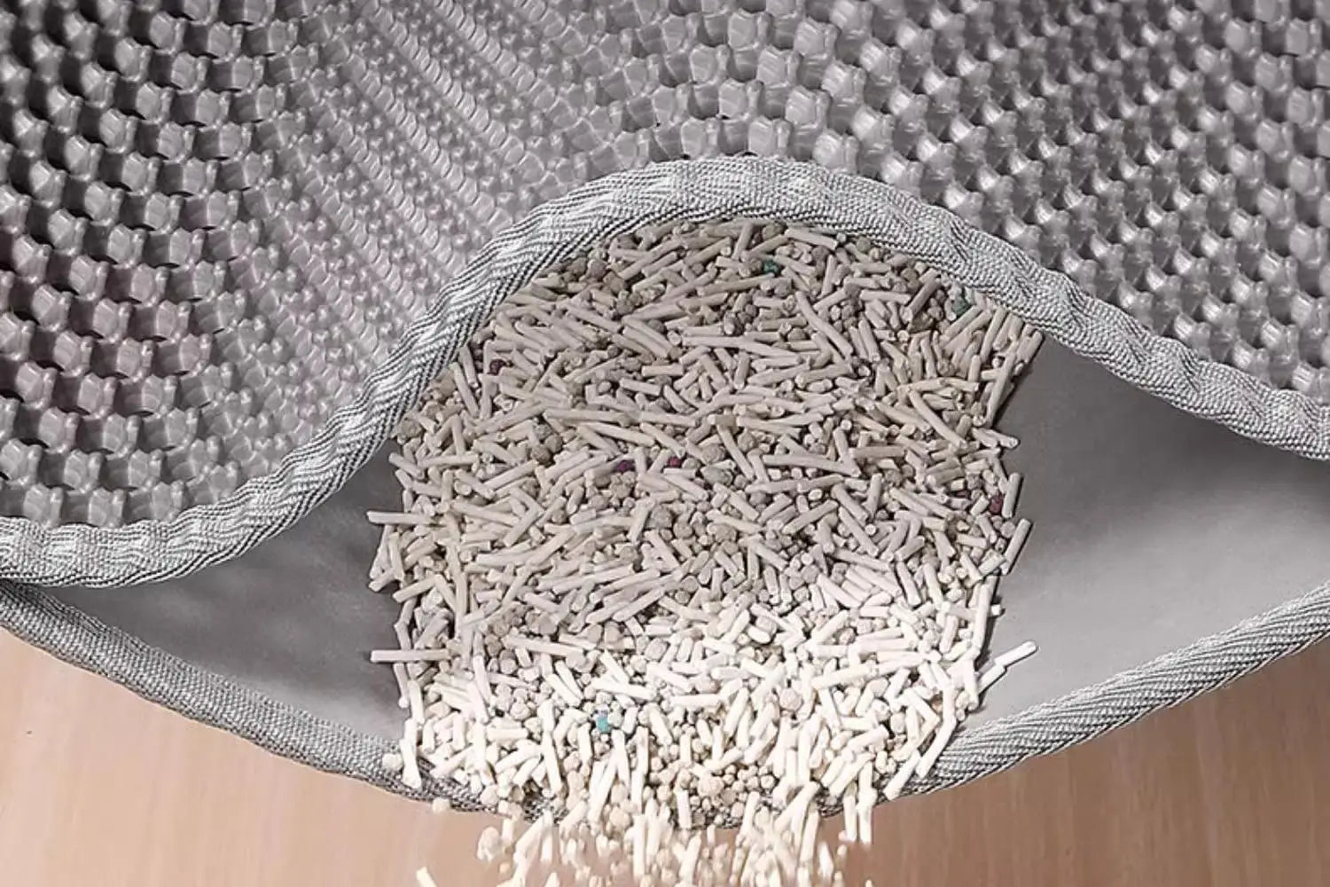 Extra Large Cat Litter Mat Heavy Duty Waterproof 2 Layer Non Slip Washable Pet Floor Protector Litter Box Sand Stopper Brinira