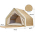 Cat nest Winter warm cat villa Cat house shell semi-enclosed sleeping bag cat scratching board does not drop scraps sisal cat te Brinira
