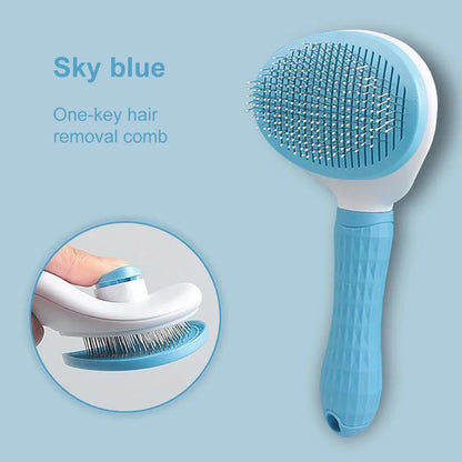 Dog Hair Remover Brush Cat Dog Hair Grooming And Care Comb For Long Hair Dog Pet Removes Hairs Cleaning Bath Brush Dog Supplies Brinira