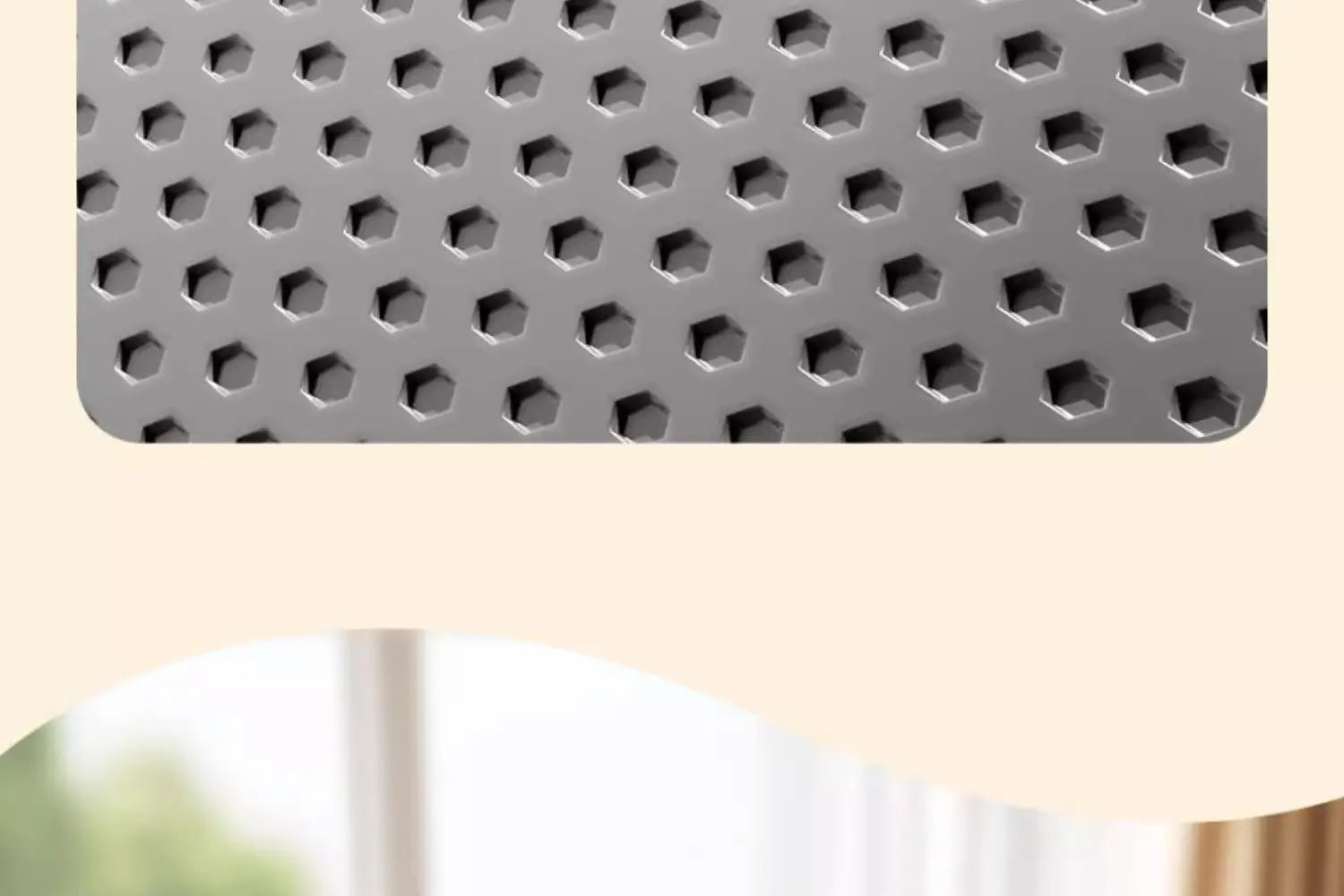 Extra Large Cat Litter Mat Heavy Duty Waterproof 2 Layer Non Slip Washable Pet Floor Protector Litter Box Sand Stopper Brinira