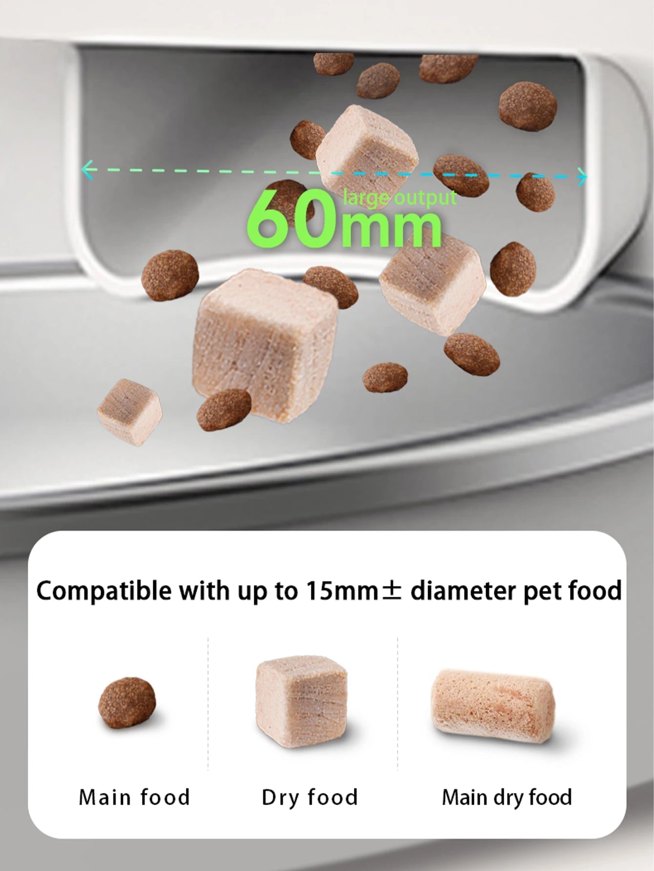 Automatic Cat Feeder Camera Pet Smart Cat Food Kibble Dispenser 2.4G/5GWiFi Tuya APP Control Auto Feeder For Cat Dog Accessories Brinira
