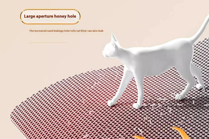 Extra Large Cat Litter Mat Heavy Duty Waterproof 2 Layer Non Slip Washable Pet Floor Protector Litter Box Sand Stopper Brinira