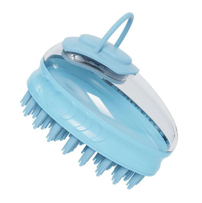 Pet Dog Cat Bath Brush 2-in-1 Pet SPA Massage Comb Soft Silicone Pet Shower Hair Grooming Cmob Dog Cleaning Tool Pet Supplies Brinira