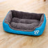 Black Dog Bed Plush Sleeping Bed for Large, Medium and Small Dogs, Non-Slip and Bite-Resistant Pet Sleeping Mat Brinira