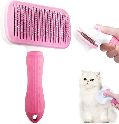Dog Hair Remover Brush Cat Dog Hair Grooming And Care Comb For Long Hair Dog Pet Removes Hairs Cleaning Bath Brush Dog Supplies Brinira