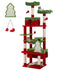 Large Cat Tree and Tower for Indoor Cats With Sisal-Covered Scratching Posts Spacious Hammock Padded Perches and Condos Cat Toys Brinira