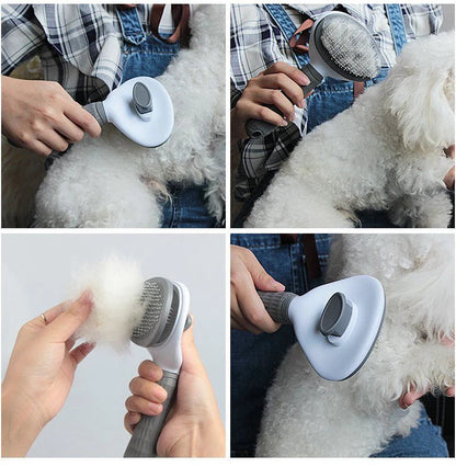 Dog Hair Remover Brush Cat Dog Hair Grooming And Care Comb For Long Hair Dog Pet Removes Hairs Cleaning Bath Brush Dog Supplies Brinira