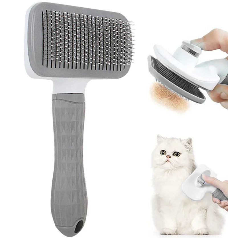 Dog Hair Remover Brush Cat Dog Hair Grooming And Care Comb For Long Hair Dog Pet Removes Hairs Cleaning Bath Brush Dog Supplies Brinira