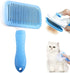 Dog Hair Remover Brush Cat Dog Hair Grooming And Care Comb For Long Hair Dog Pet Removes Hairs Cleaning Bath Brush Dog Supplies Brinira