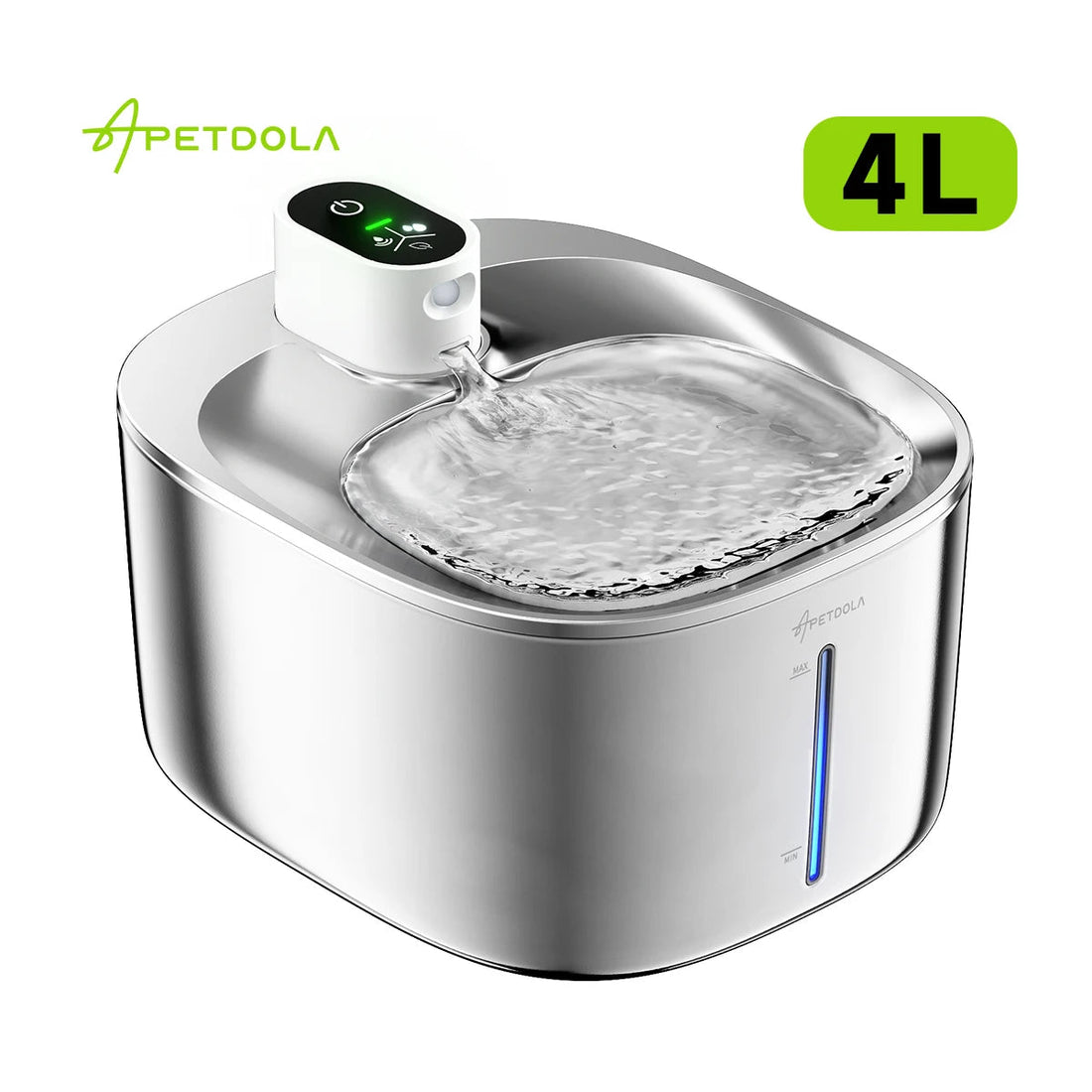 APETDOLA 4L Wireless Cat Water Fountain Auto Sensor Drinking Fountain For Cats Dog Drinker Pet Water Dispenser Accessories Brinira