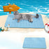 Summer Pet Ice Mat Cat Cooling Ice Mat Dog Pad Breathable Cat Cool Mat Portable & Washable Pet Cooling Blanket For Kennel/Sofa/B Brinira