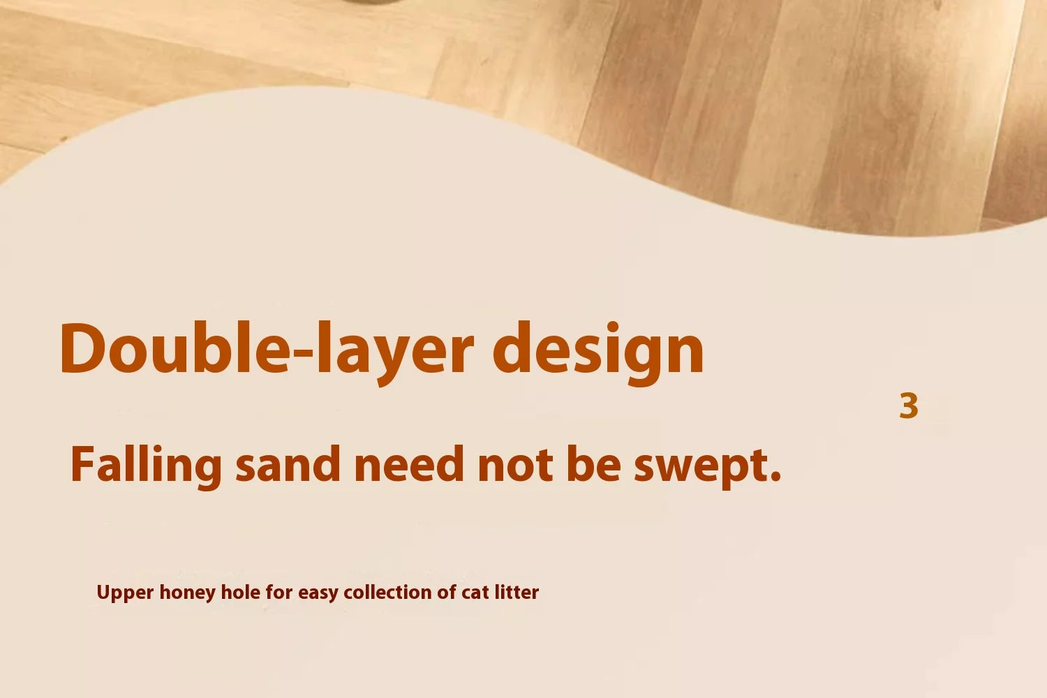 Extra Large Cat Litter Mat Heavy Duty Waterproof 2 Layer Non Slip Washable Pet Floor Protector Litter Box Sand Stopper Brinira