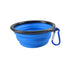 Portable Pet Food Bowl  Durable TPR Bowl  Cat and Dog Food Pet Silicone Collapsible Bowl Portable Travel Outdoor Water Food Bowl Brinira
