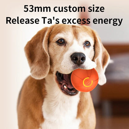 Smart Dog Toy Ball Automatic Interactive Pet Electronic Rolling USB Rechargeable Moving Bouncing for Puppy to Large dog Chew Toy Brinira