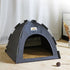 Foldable Cat House Pet Tent Four Seasons Universal Cat and Dog Pet Nest Summer Cool Mat Outdoor Portable Foldable Breathable Brinira