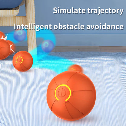 Smart Dog Toy Ball Automatic Interactive Pet Electronic Rolling USB Rechargeable Moving Bouncing for Puppy to Large dog Chew Toy Brinira