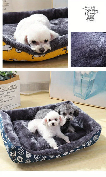 Pet Dog Bed Sofa Mats Winter Pet Products Coussin Chien Accessories Dogs Basket Supplies For Large Medium Small House Cat Bed Brinira