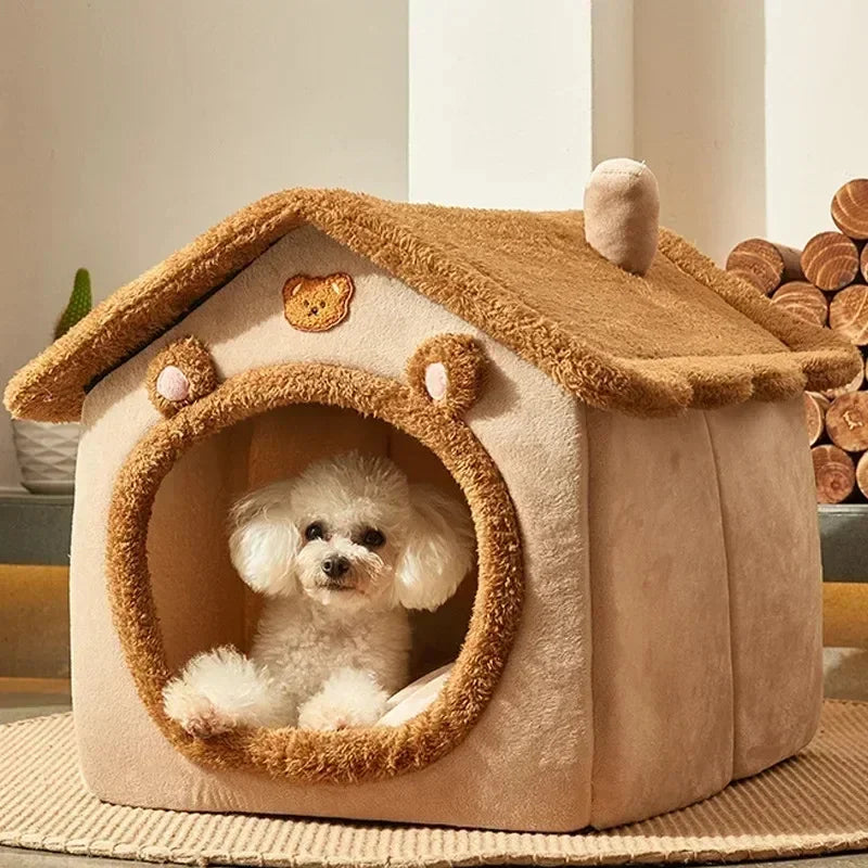 Folding houses for small and medium sized dogs and cats, mattresses, pet products, puppy baskets, winter kennels Brinira