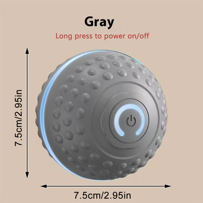 Smart Dog Toy Ball Automatic Interactive Pet Electronic Rolling USB Rechargeable Moving Bouncing for Puppy to Large dog Chew Toy Brinira