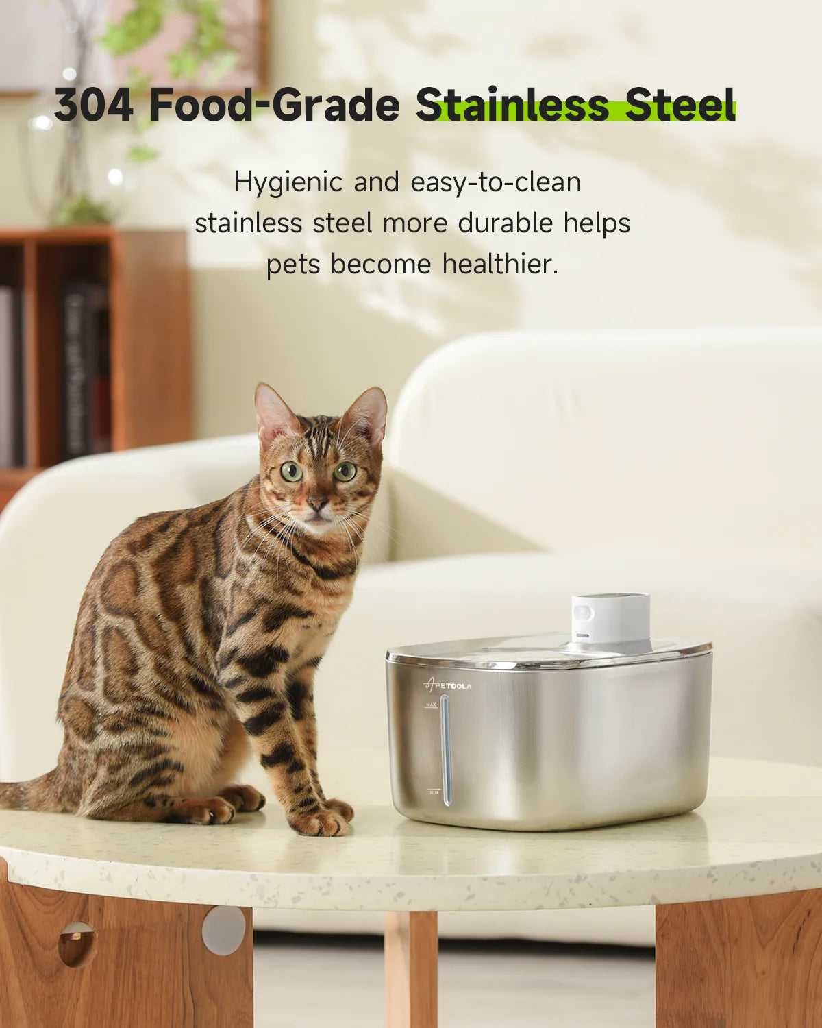 APETDOLA 4L Wireless Cat Water Fountain Auto Sensor Drinking Fountain For Cats Dog Drinker Pet Water Dispenser Accessories Brinira