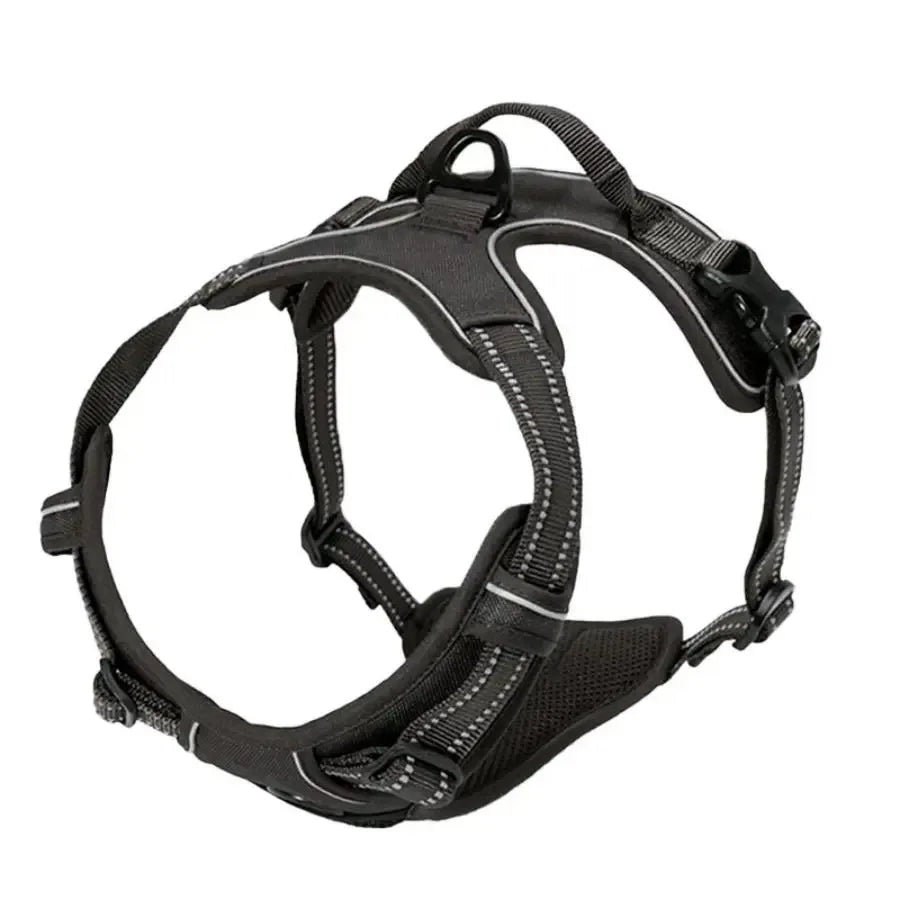 Dog Collars Harness Big Vests Leash Pet Shop Everything for Dogs Leather Puppy Accessories Medium Small Set Brinira